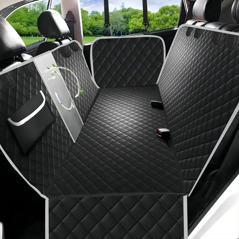 Car Dog Mat Waterproof Rear Seat Cover Protector Hammock for Pets