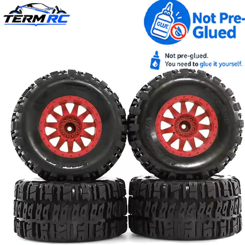 4Pcs Monster Truck Wheels RC Car 110mm 12mm Hex Upgrade Parts