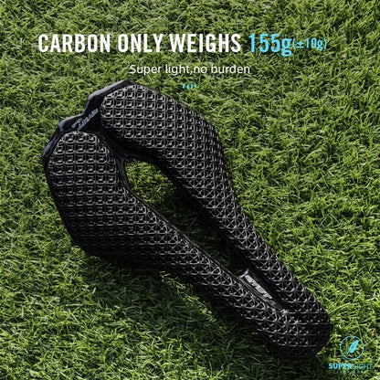 RYET Carbon 3D Printed Bike Saddle Ultralight Road MTB Seat Parts Racing 7x9mm 115g Seating Cushion Cycling Bicycle Accessories-EXPROTAS