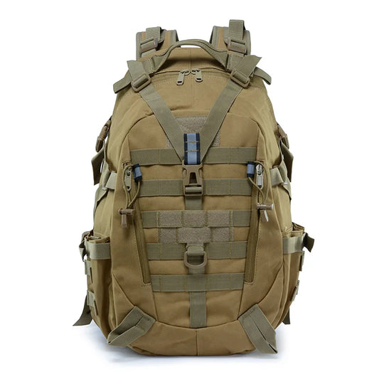 40L Camping Backpack Men's Bag Travel Bags Tactical Molle Climbing Rucksack Hiking Outdoor Reflective Shoulder Fishing Bag-EXPROTAS