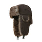 Winter Ushanka Trapper Hat Mens Russian Ear Flap Fur Cap