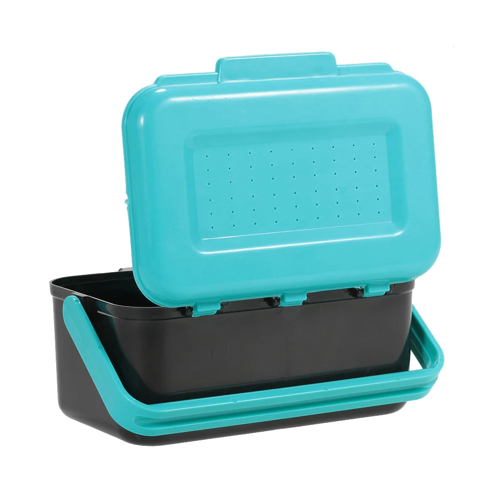 Fishing Lure Box Double Sided Tackle Storage Case with Compartments
