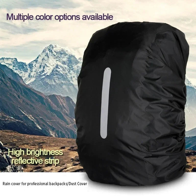 Waterproof Backpack Rain Cover Outdoor Travel Bag Protector Safety Cap