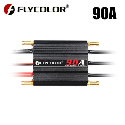 Flycolor Brushless ESC 50A–150A 2–6S LiPo BEC 5.5V/5A for RC Boat Model