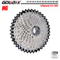 GOLDIX MTB Cassette 8/9/10/11/12 Speed 36T-52T HG for Shimano SRAM Freehub