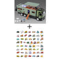 1:18 Folding Rearview Mirror Off-road RV Diecast Model with Sound & Light