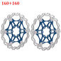BUCKLOS MTB Floating Disc Brake Rotors 2pc 160mm 180mm 203mm Bicycle
