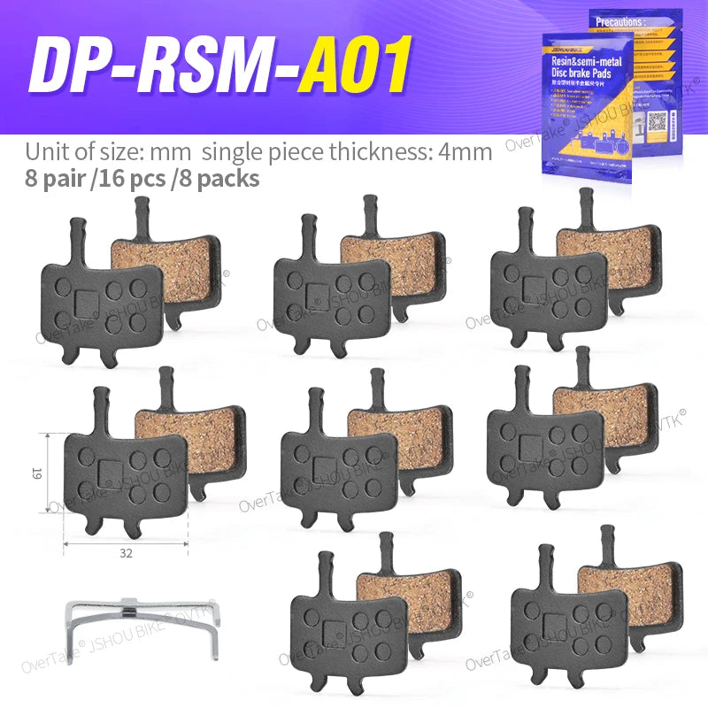 Avid BB7 Juicy 3 5 7 Disc Brake Pads Resin Semi-Metal Ultimate Sport EX