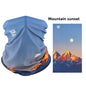 Sun Protection Mask Ice Silk Neck Gaiter Breathable Cycling Fishing Scarf