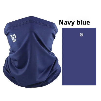Sun Protection Mask Ice Silk Neck Gaiter Breathable Cycling Fishing Scarf