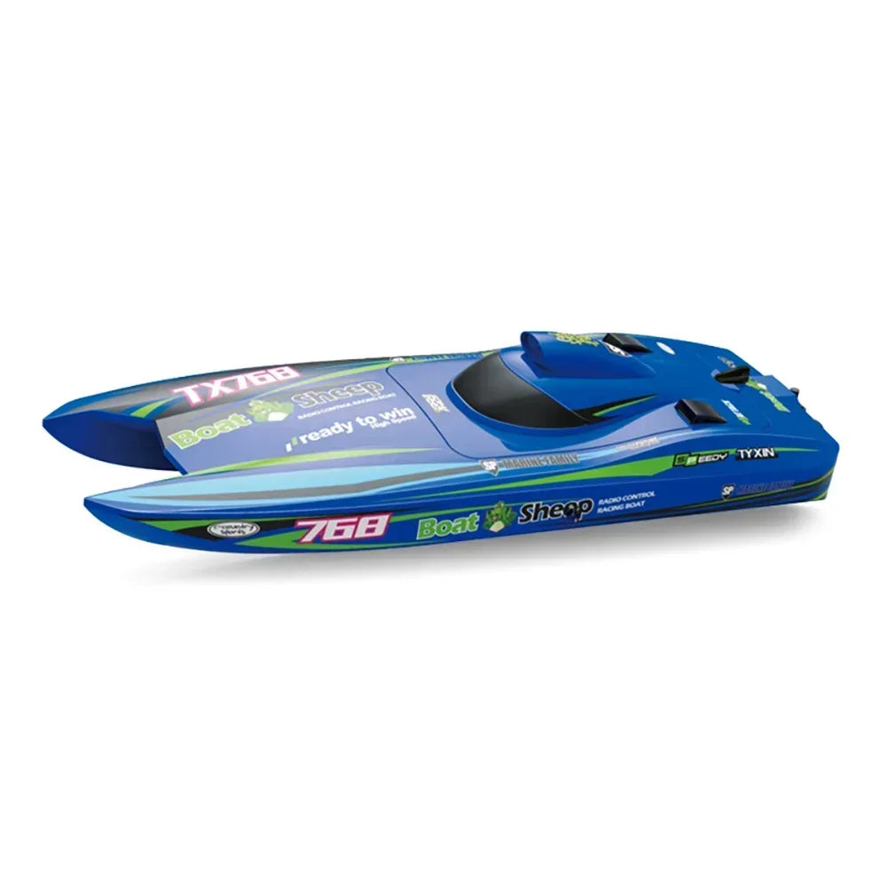 TX768 High-speed Turbojet Speedboat 30km/h 2.4GHz Brushless 2212 Motor Remote Control Speedboat Adult and Children's Toy-EXPROTAS