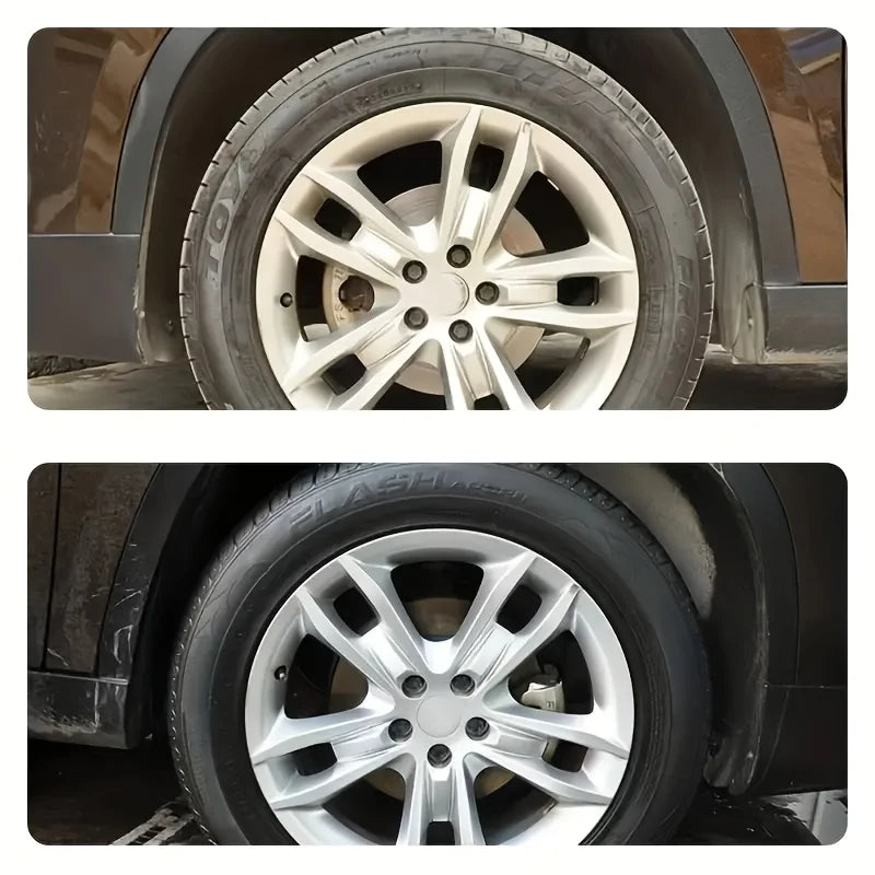 Tire Shine & Plastic Restorer Paste UV Protect Scratch Oxidation Remover