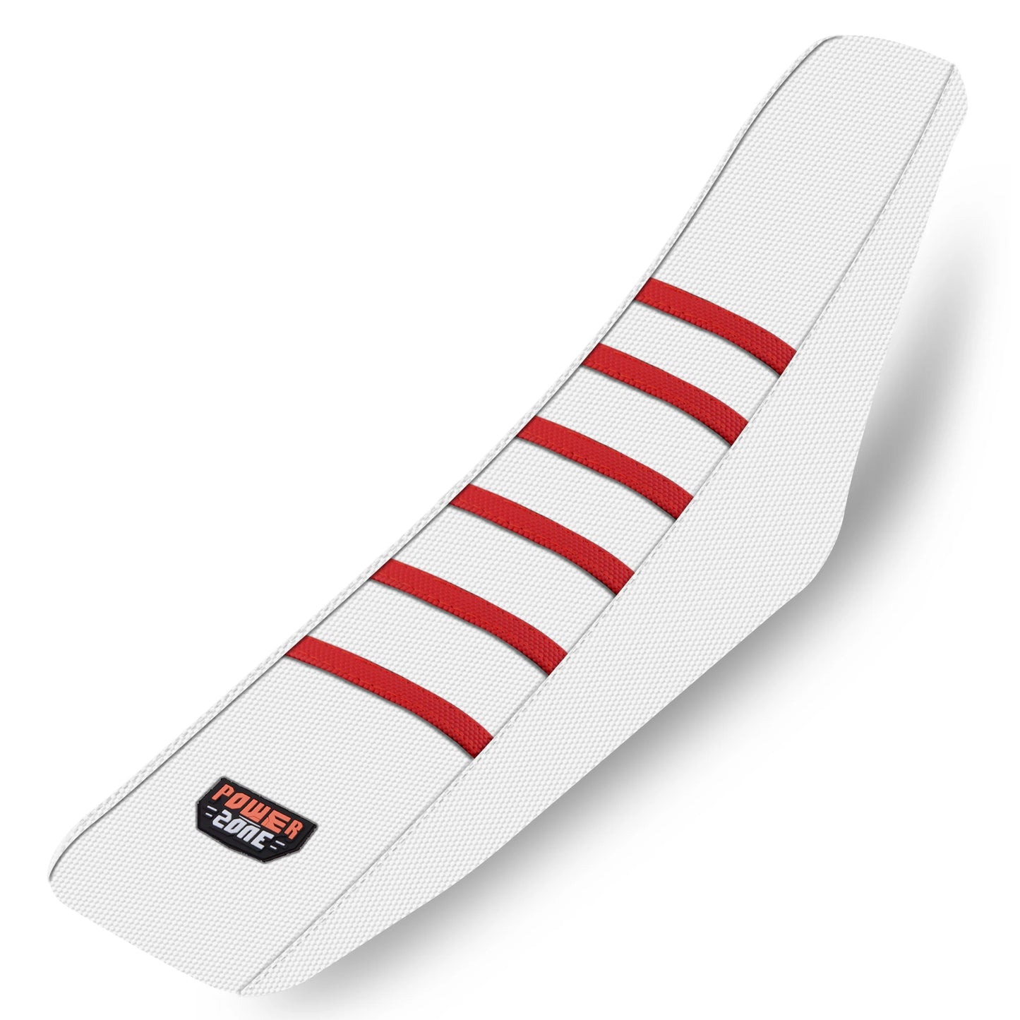 White Ribbed Waterproof Anti-Slip Seat Cover by Powerzone for SXF EXC KXF CRF