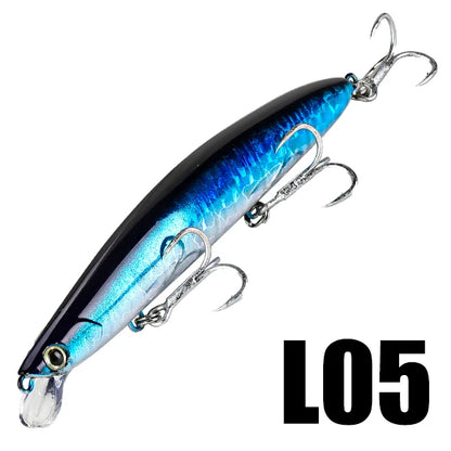 SeaKnight SK008 20g 125mm Sinking Minnow Lure, 0.3-0.9M Depth Hard Bait Long Cast Carp Tackle