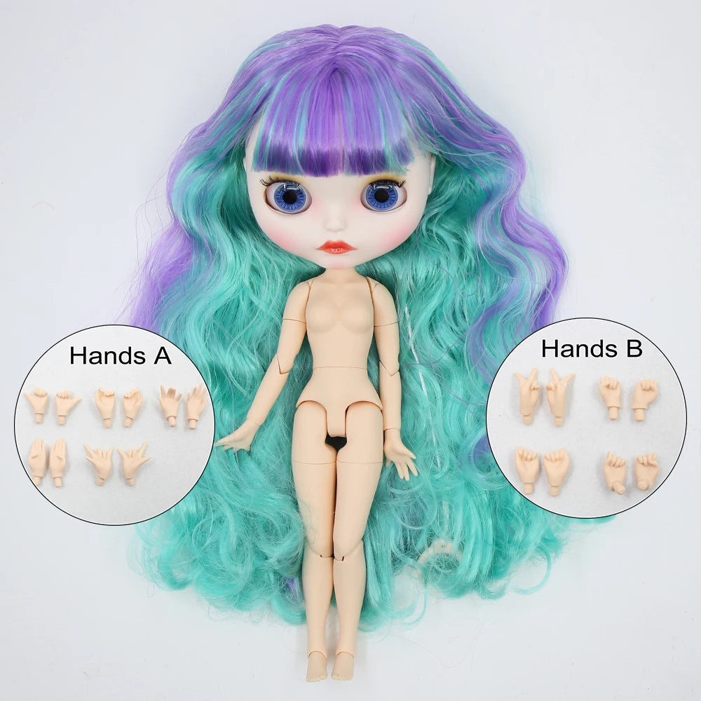 ICY DBS Blyth doll 1/6 bjd Matte face joint body 30cm toy girls gift-EXPROTAS