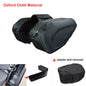 Motorcycle Saddle Bag Waterproof Riding Travel Bag with Rain Cover One Pair Short Eye-Catching Design for Motorbike Helmet