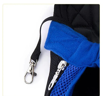 Breathable Mesh Pet Carrier Backpack for Dog Cat Travel Hiking