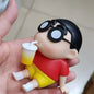 Crayon Shin-chan with Nohara Shiro Bee 10cm Anime Action Figure Model Toy