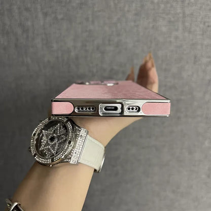 Leopard Pattern Matte Armour Case for iPhone 13-17 Air Pro Max Lens Cover