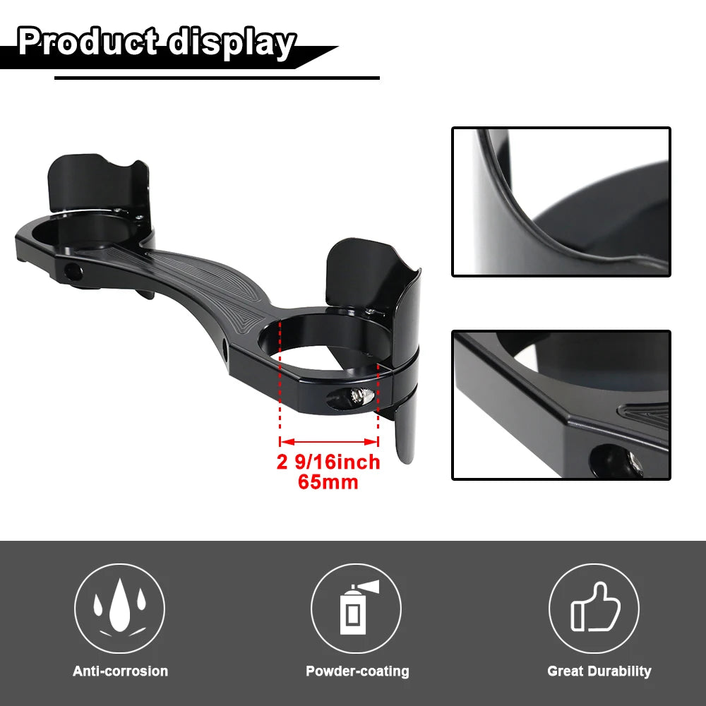 Front Fork Brace Stabilizer Aluminum Bracket for Honda Goldwing GL1800/F6B 2001-2017 - EXPROTAS