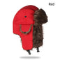 Russian Ushanka Winter Hat Fur Earflap Trapper Ski Cap for Men Women