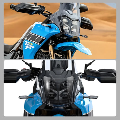 Headlight Protector Acrylic Headlight Guard Cover for Yamaha Tenere 700 Rally 2025