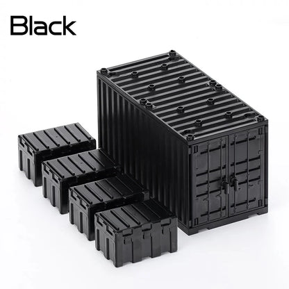 Decool Military Weapon Box Building Blocks Army Soldier WW2 MOC Bricks Kids Toy