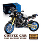 1:8 High-Tech Motorbike Building Blocks MOC Speed Racing Motorcycle Model Toy Gift