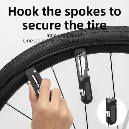 ROCKBROS Bike Wrench Set Tire Levers Ratchet Kit Portable Repair Tools