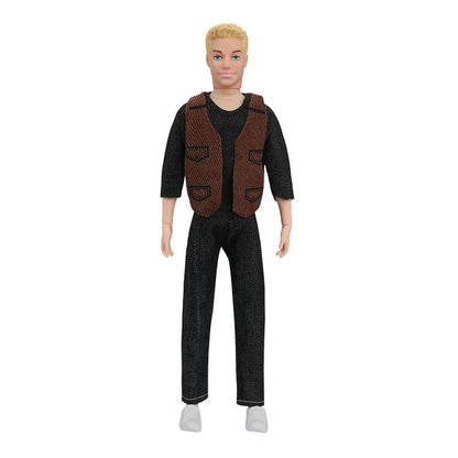 30cm Fashion Ken Doll 1/6 Movable Joints Clothes Suit Dress-Up Toy
