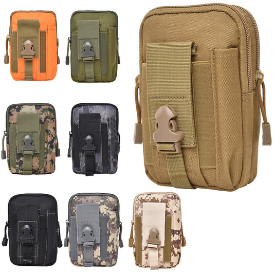 Molle Waist Pouch Small Tactical Belt Bag for Camping Hiking Hunting Airsoft