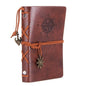 Journal Binder Cover 14x10cm Leather Korean Style Notebook for Diaries