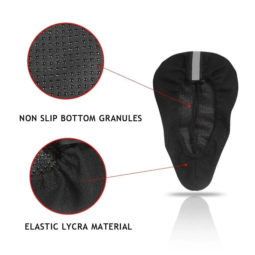 2025 Cycling Seat Cover Soft MTB Bicycle Saddle Cushion Thickene Sponge Pad
