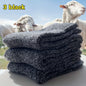 3/5 Pairs Thick Towel Mid-Calf Warm Socks for Winter Snow Boots