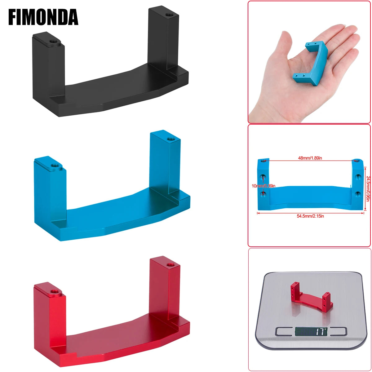 RC Servo Mount for Tamiya TT02 1/10 Car Aluminum Base Holder 54977