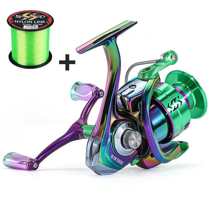 Spinning Fishing Reel 1000-5000 Series 33lb Max Drag Sougayilang Double Handle