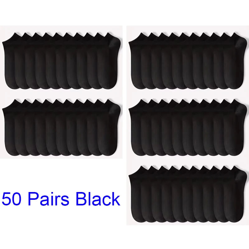 5/10-Pack Unisex Comfort-Fit Ankle Socks Lightweight Breathable Sports Wear