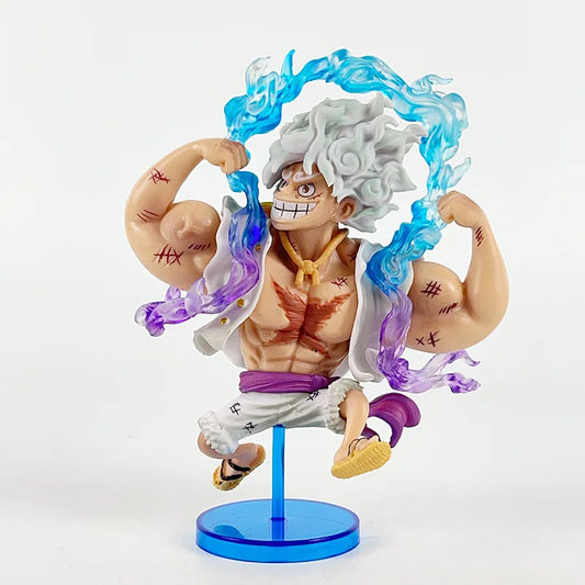 One Piece Nika Monkey D Luffy Action Figure Anime Collectible Model
