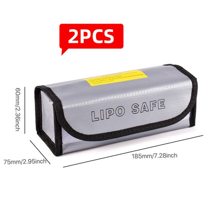 RC Lipo Bag Fireproof Explosion-Proof Safety Guard Portable 155mm Battery