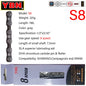 YBN Bike Chain 8–12 Speed MTB Road 116/126 Links Compatible Shimano XT - EXPROTAS