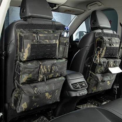 Storage Bag for Car Rear Seats Tactical Organizer Multifunctional Bag