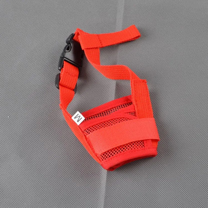 Adjustable Mesh Dog Muzzle Breathable Safety Anti-Barking Pet Cover