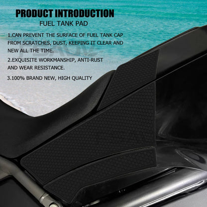 Rubber Fuel Tank Pads Protection Stickers for CFMOTO 450MT - EXPROTAS