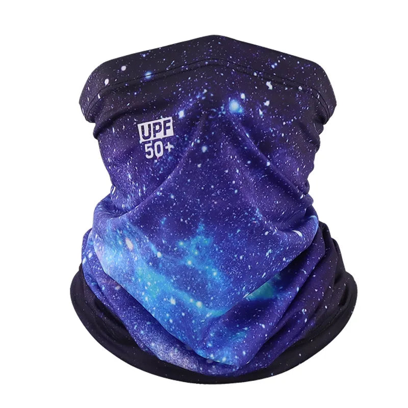 Sun Protection Mask Ice Silk Neck Gaiter Breathable Cycling Fishing Scarf