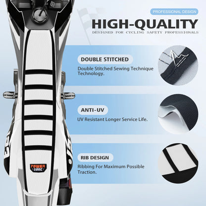 Universal Ribbed Waterproof Anti-Slip Seat Cover by Powerzone for SXF EXC KXF