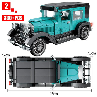 Car Series Building Blocks Model Sets Sports Racing Speed Champion DIY Educational Bricks Toys Boys Kids Adult Christmas Gifts-EXPROTAS