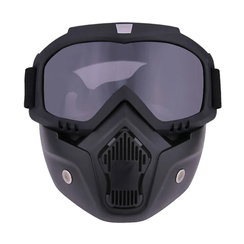 Protective Motorcycle Face Mask Goggles Tactical Riding Motocross Accessories