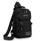 Men's Chest Bag Crossbody Waist Pack Fashion Sling Small Oxford Bag