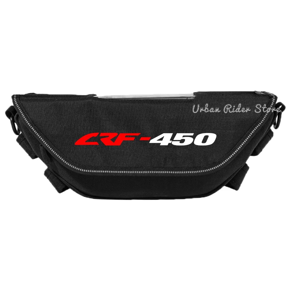 Waterproof Motorcycle Handlebar Travel Storage Bag for Honda CRF450R/CRF450RL