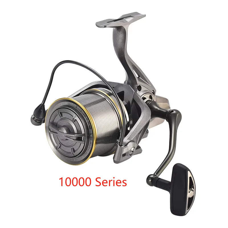 Big Surf Spinning Reel 14000 Lizard Deep Spool Sea Rod Carp Long Cast Reel